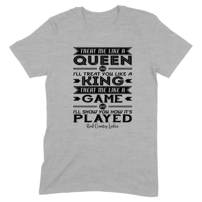 Blowout |  Like A Queen Black Print Front Apparel