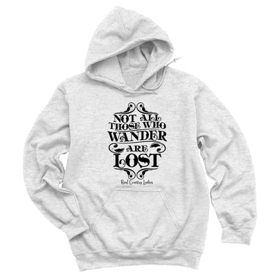 Blowout | Not All Those Who Wander Black Print Hoodies & Long Sleeves