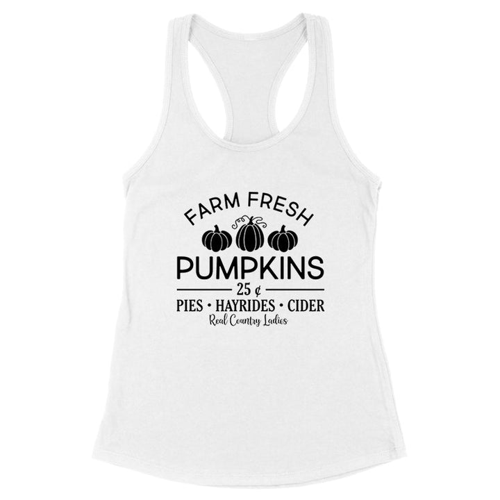 Black Friday | Farm Fresh Pumpkins Black Print Front Apparel