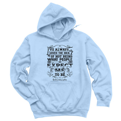 Blowout | What People Expect Me To Be Black Print Hoodies & Long Sleeves