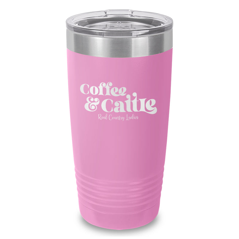 Black Friday | Coffee And Cattle Laser Etched Tumbler