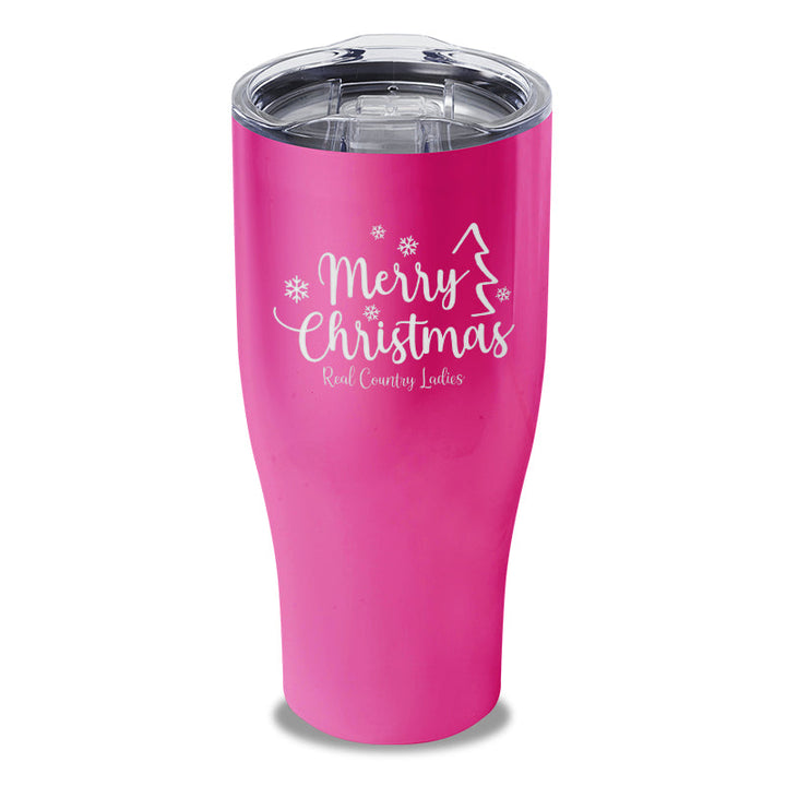 Black Friday | Merry Christmas Laser Etched Tumbler