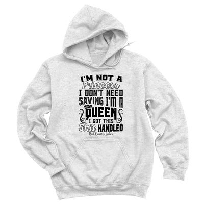 Blowout | I'm Not A Princess Black Print Hoodies & Long Sleeves