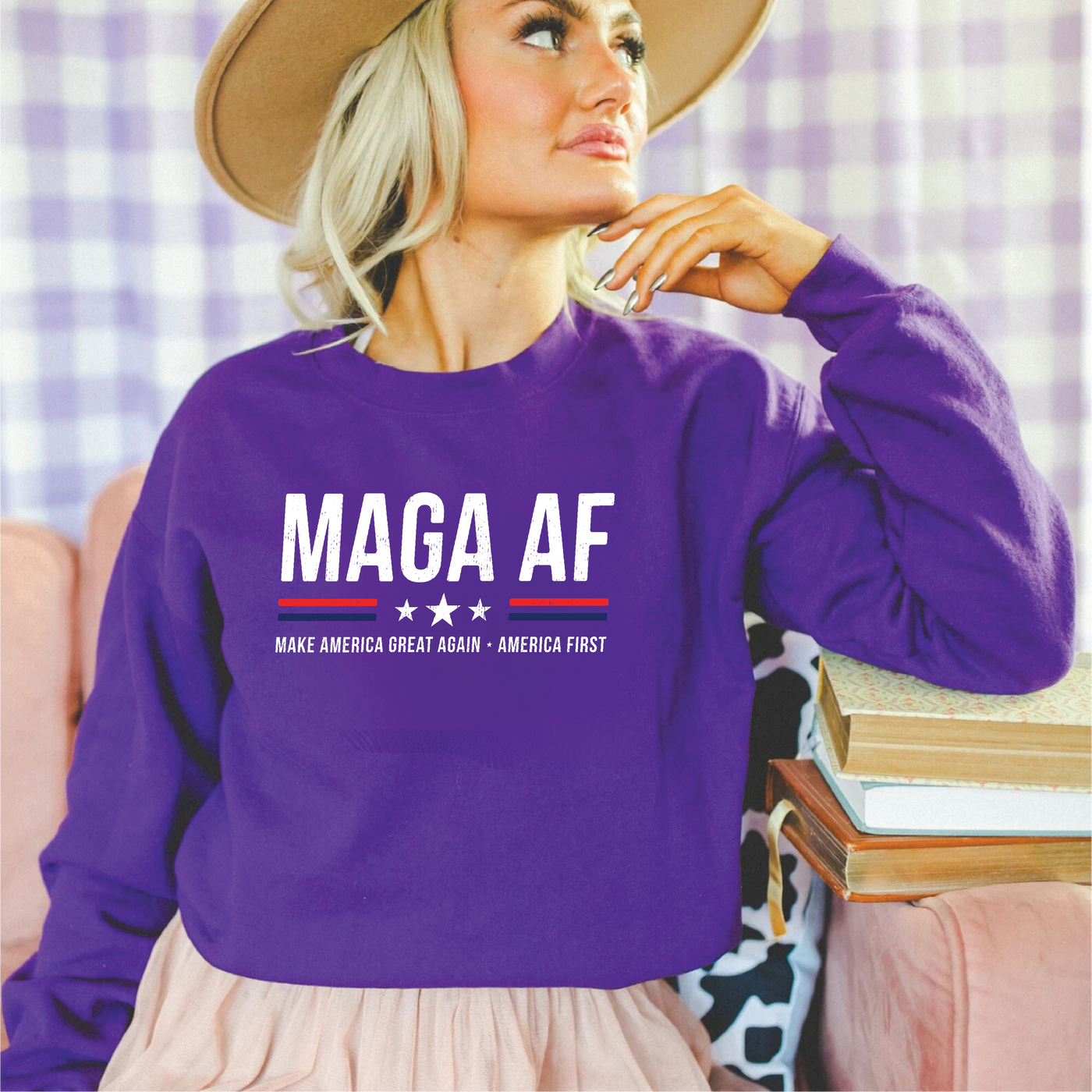 MAGA AF Sweatshirts