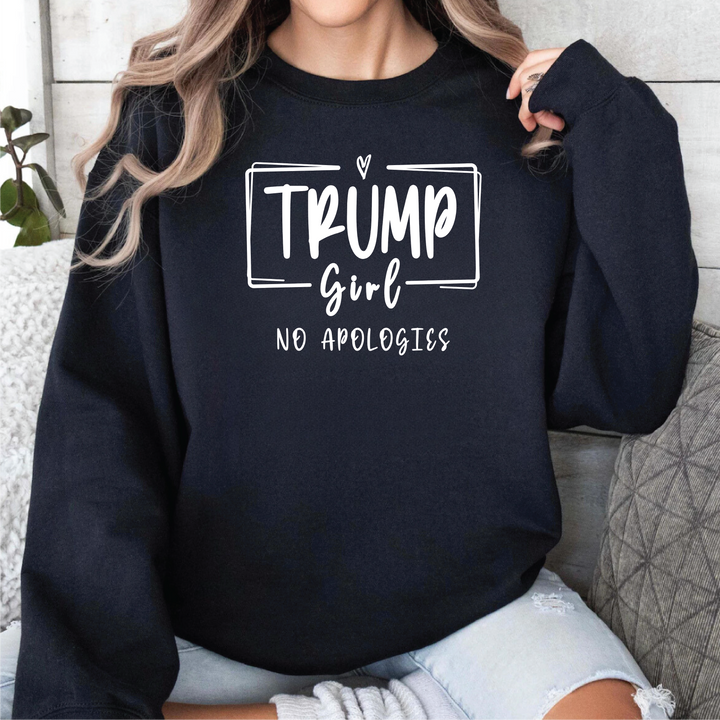 Trump Girl Text Sweatshirts