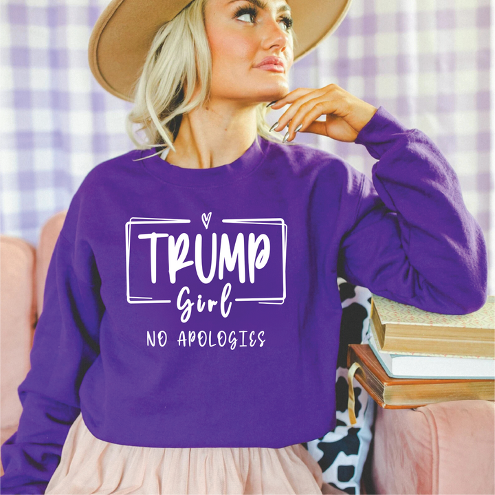 Trump Girl Text Sweatshirts