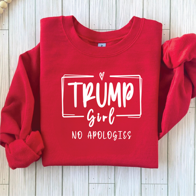 Trump Girl Text Sweatshirts