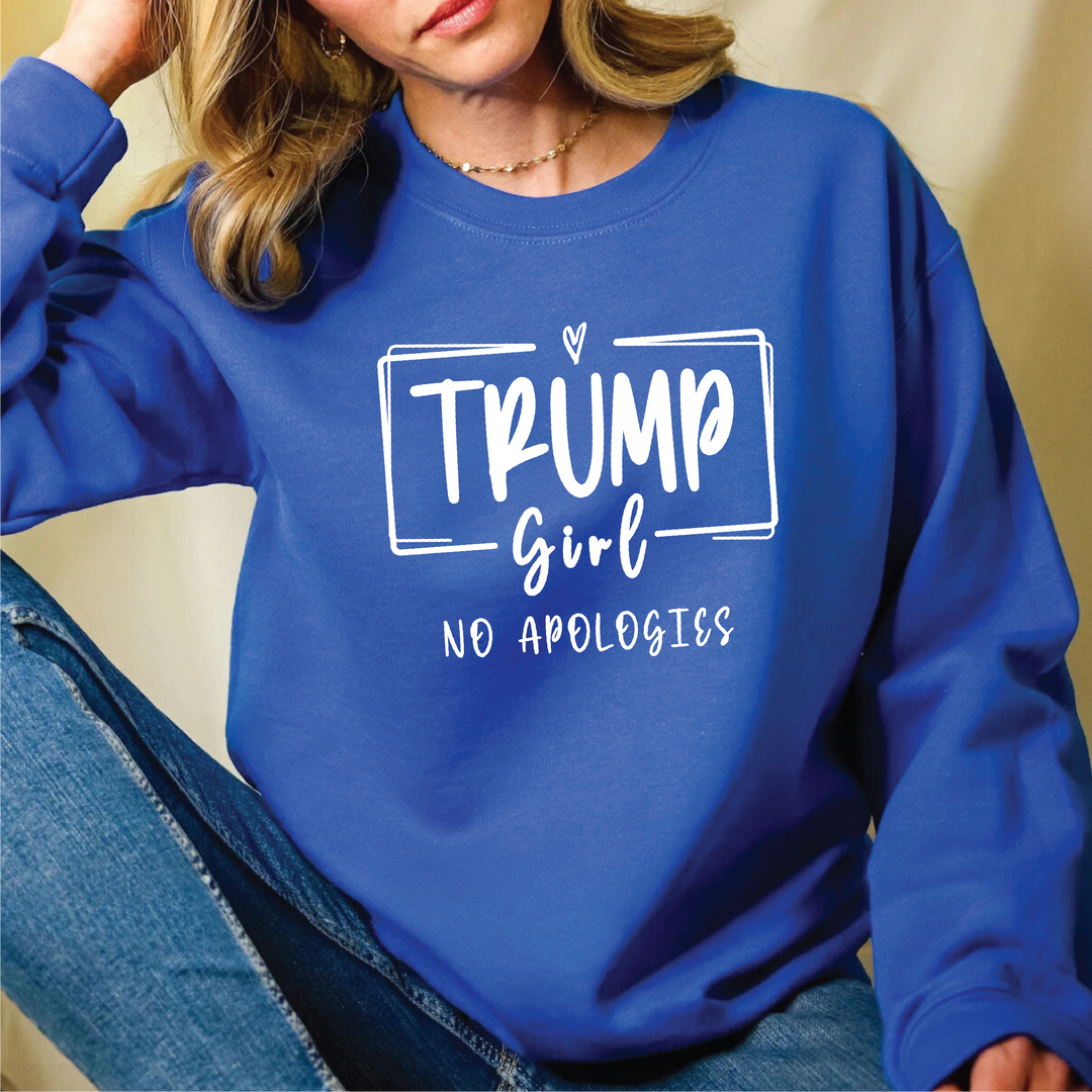 Trump Girl Text Sweatshirts