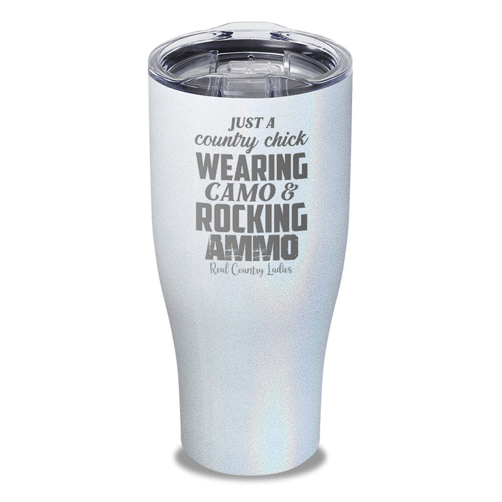 Black Friday | Wearing Camo Rocking Ammo Laser Etched Tumbler