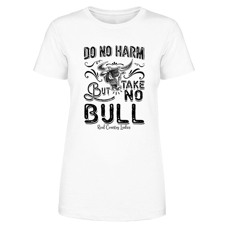 Black Friday | Take No Bull Black Print Front Apparel