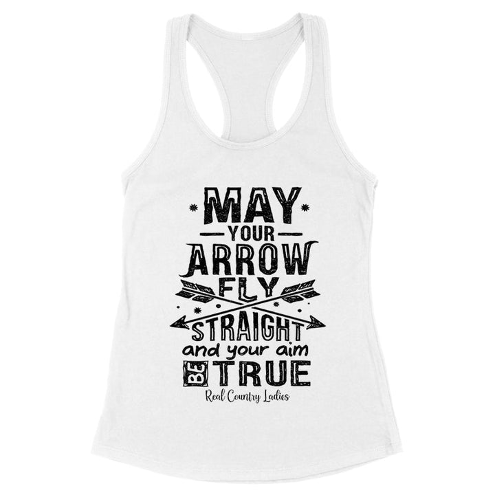 Black Friday | Arrow Fly Straight Black Print Front Apparel