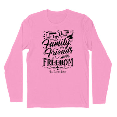 Blowout | Faith Family Friends Black Print Hoodies & Long Sleeves