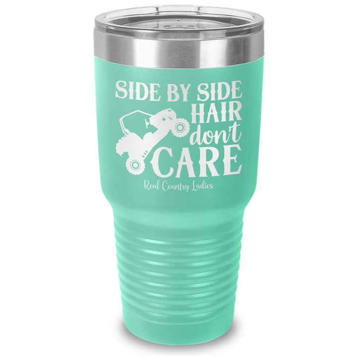 Black Friday | Side By Side Hair Don't Care Laser Etched Tumbler