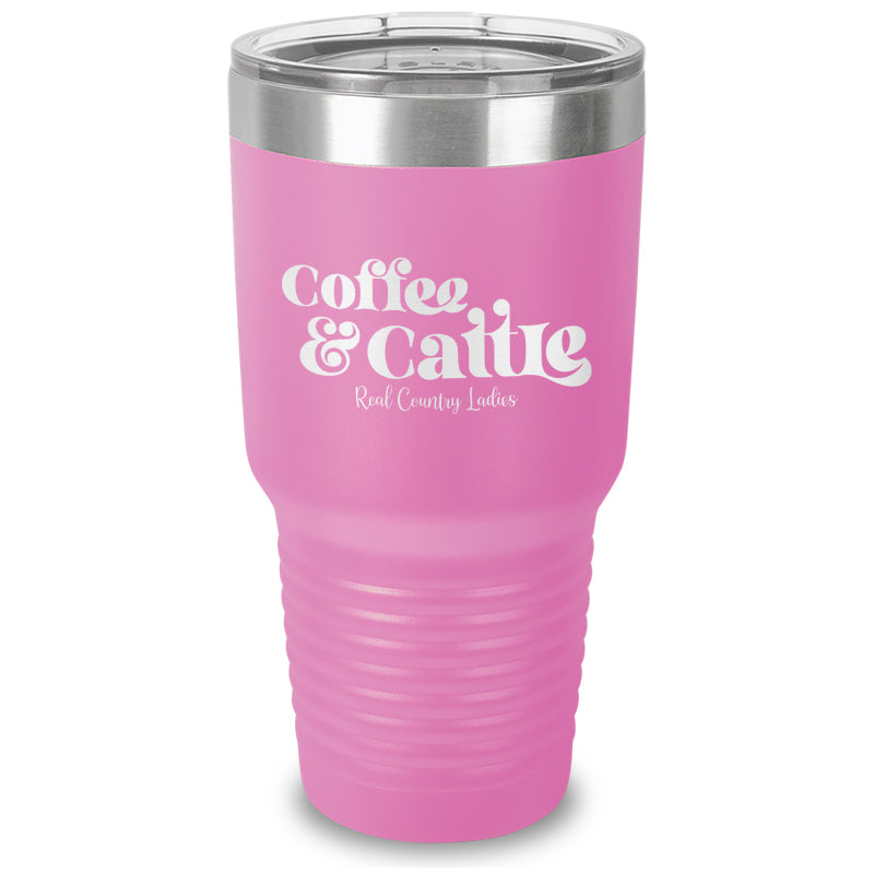 Black Friday | Coffee And Cattle Laser Etched Tumbler