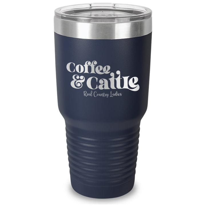 Black Friday | Coffee And Cattle Laser Etched Tumbler