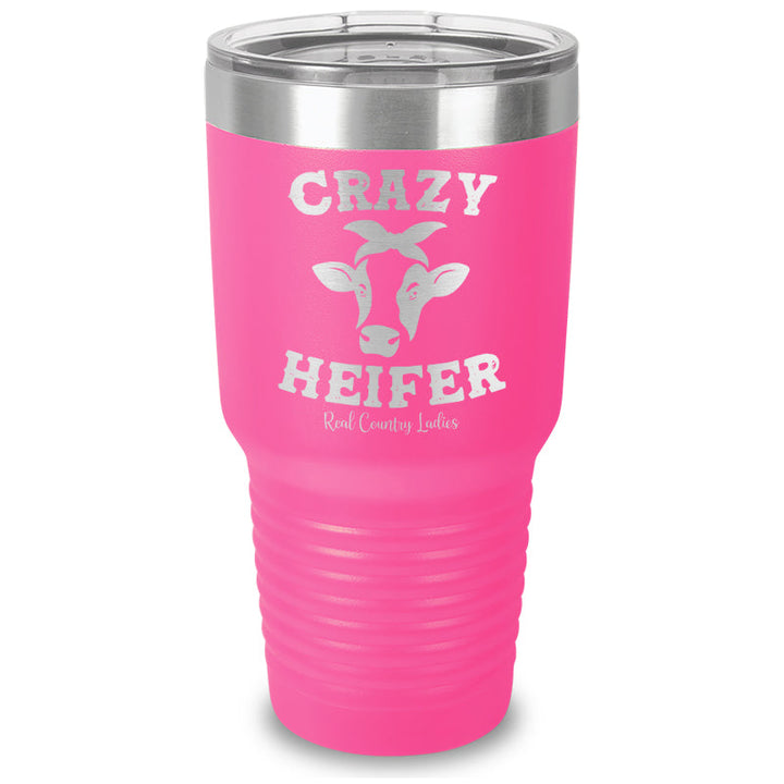 Black Friday | Crazy Heifer Laser Etched Tumbler