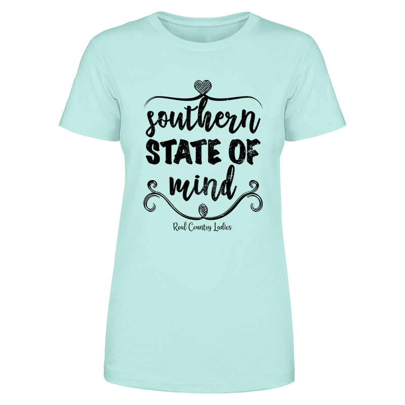 Blowout |  Southern State Of Mind Black Print Front Apparel