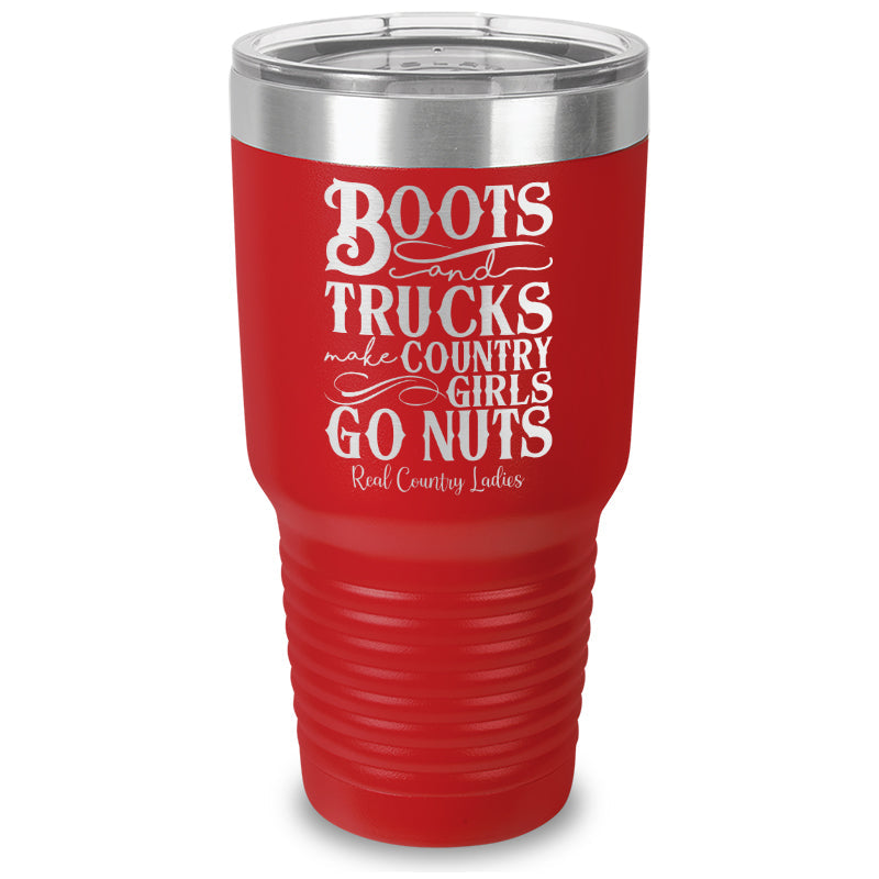 Black Friday | Boots And Trucks Laser Etched Tumbler