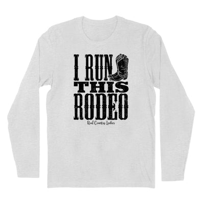 Blowout | I Run This Rodeo Black Print Hoodies & Long Sleeves