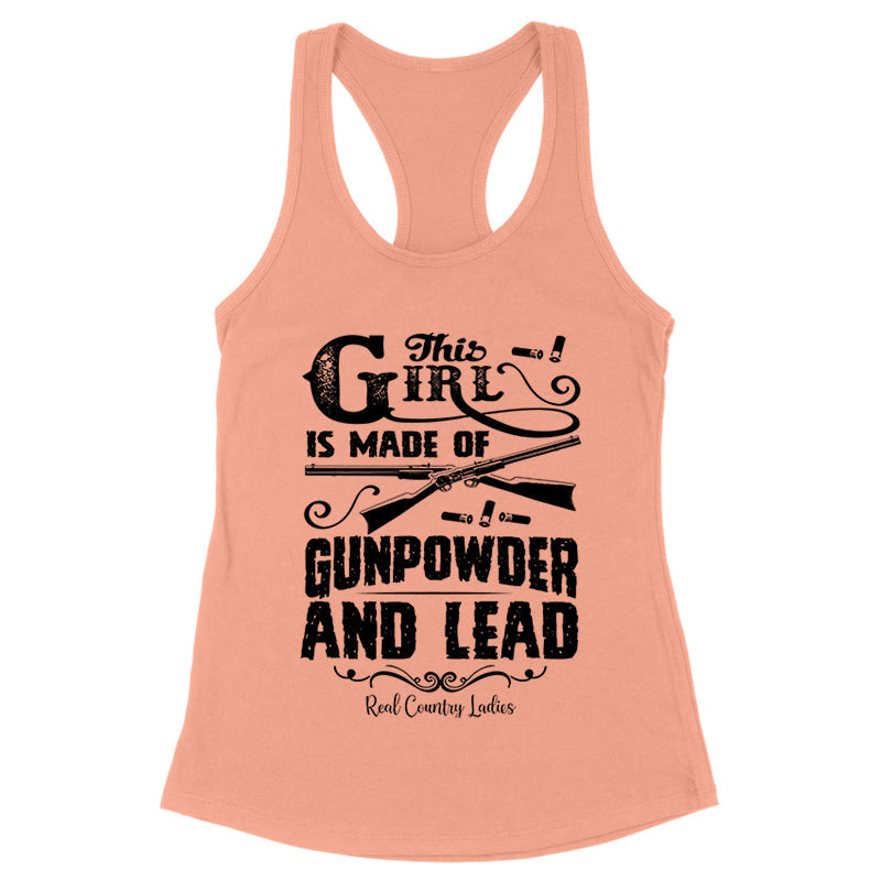 Blowout |  Gunpowder And Lead Black Print Front Apparel