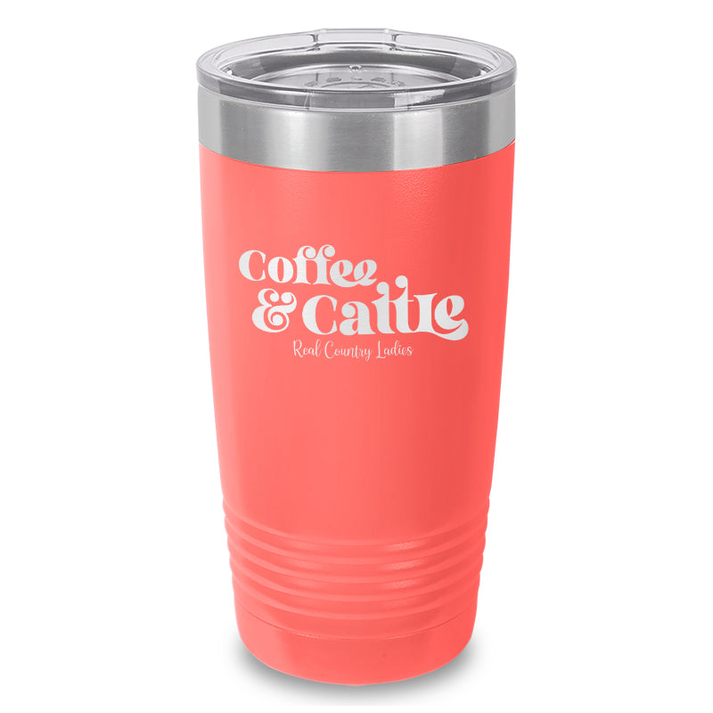 Black Friday | Coffee And Cattle Laser Etched Tumbler