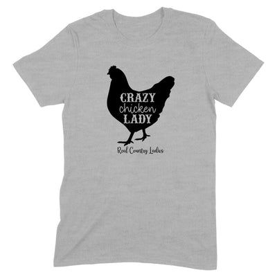 Blowout |  Crazy Chicken Lady Black Print Apparel