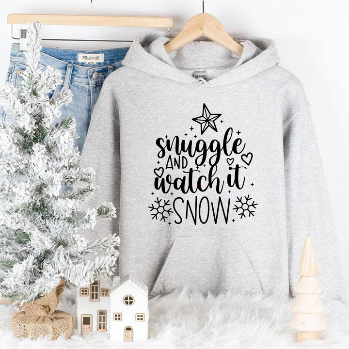 Snuggle And Watch It Snow Sweatshirts