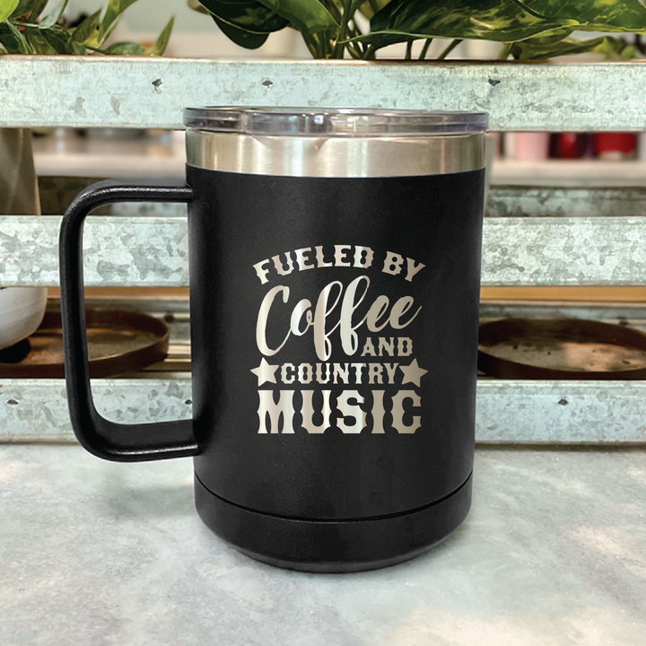 Fueled By Coffee And Coffee Music Coffee Mug