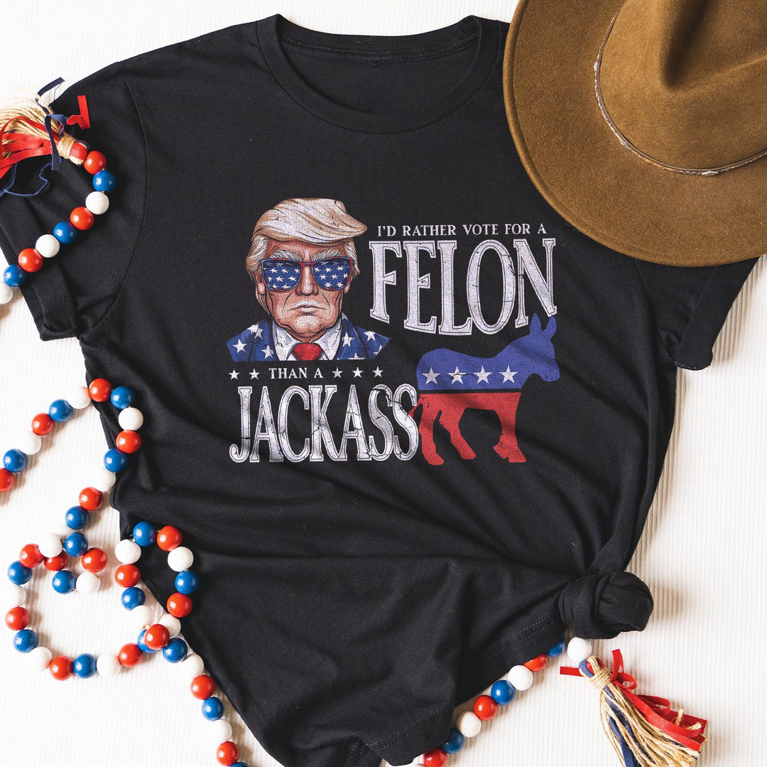 Black Friday | Rather Vote For A Felon Apparel