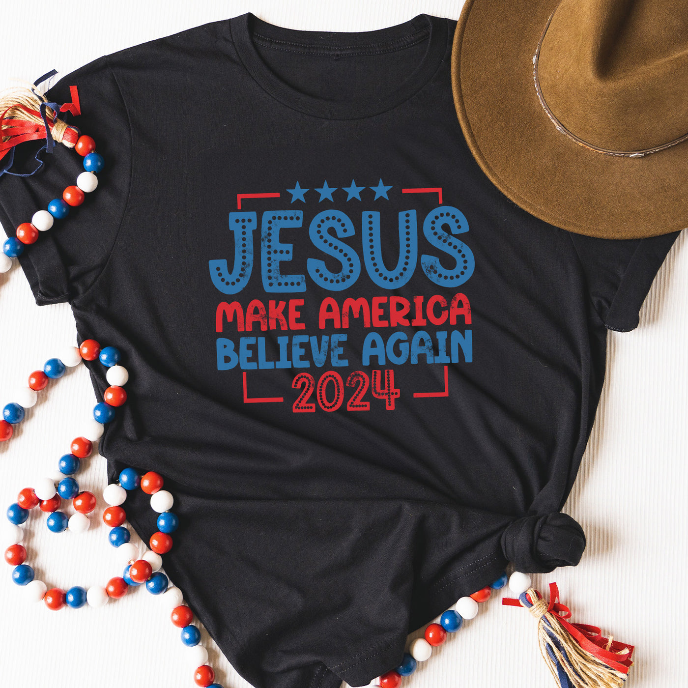 Jesus Make America Believe Again Apparel