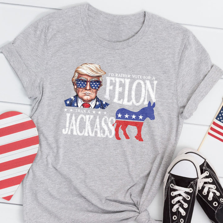 Black Friday | Rather Vote For A Felon Apparel