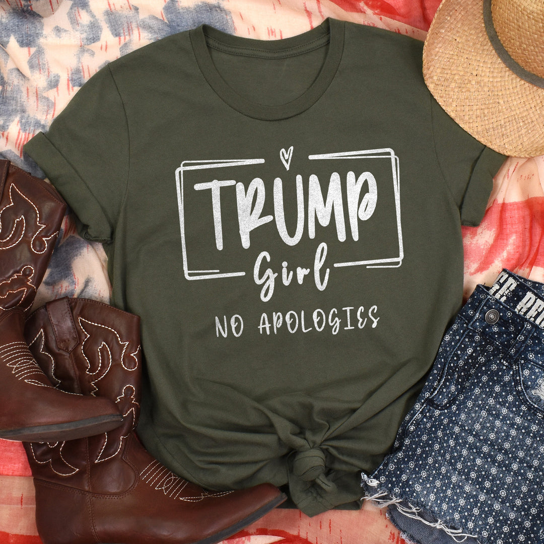 Trump Girl Text Tees