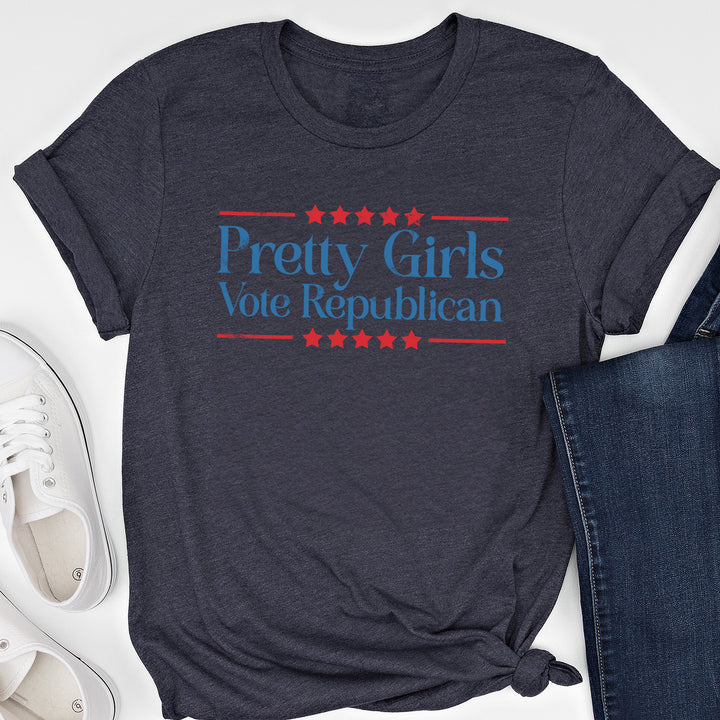 Pretty Girls Vote Republican Apparel