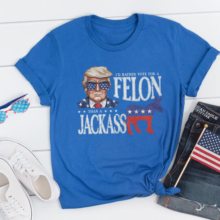 Black Friday | Rather Vote For A Felon Apparel