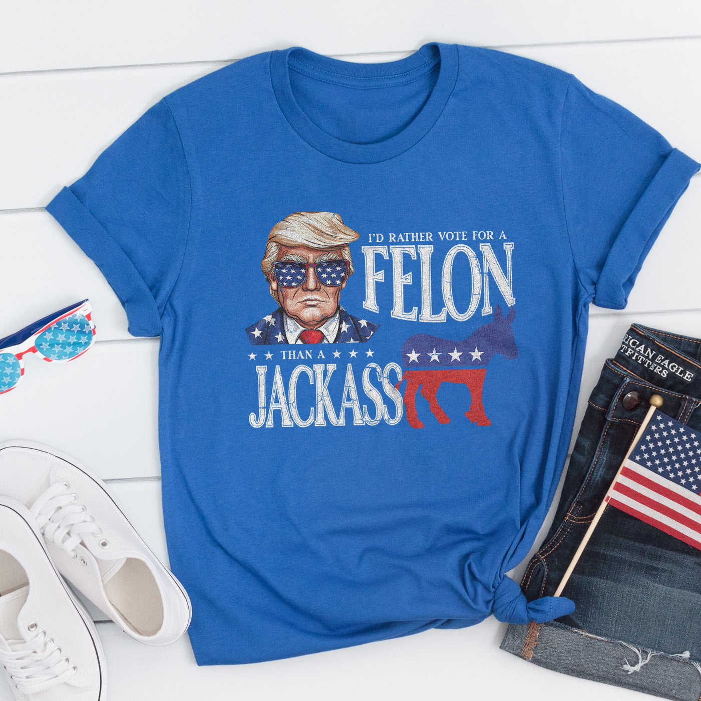 Rather Vote For A Felon Apparel