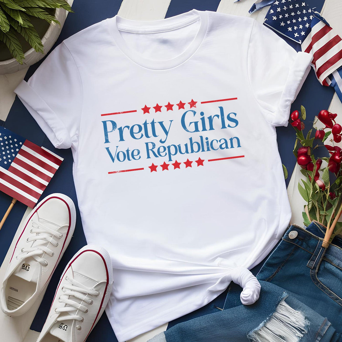 Blowout |  Pretty Girls Vote Republican Apparel