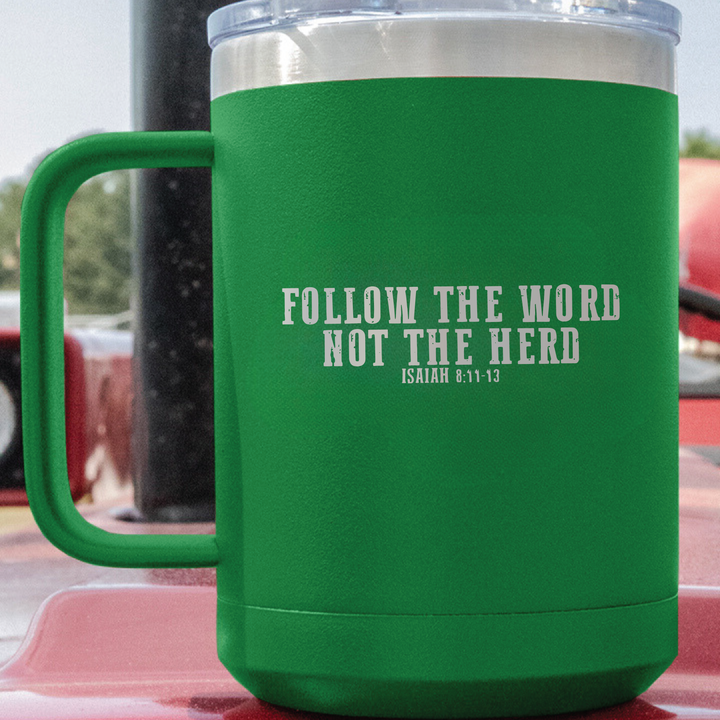 Follow The Word Coffee Mug