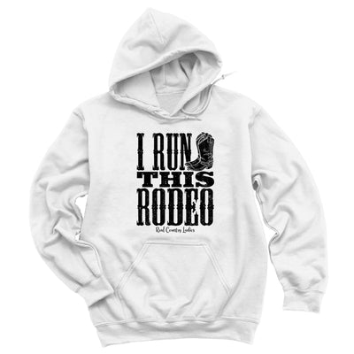 Blowout | I Run This Rodeo Black Print Hoodies & Long Sleeves