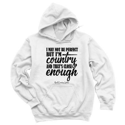 Blowout | I May Not Be Perfect Black Print Hoodies & Long Sleeves