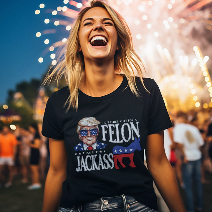 Black Friday | Rather Vote For A Felon Apparel