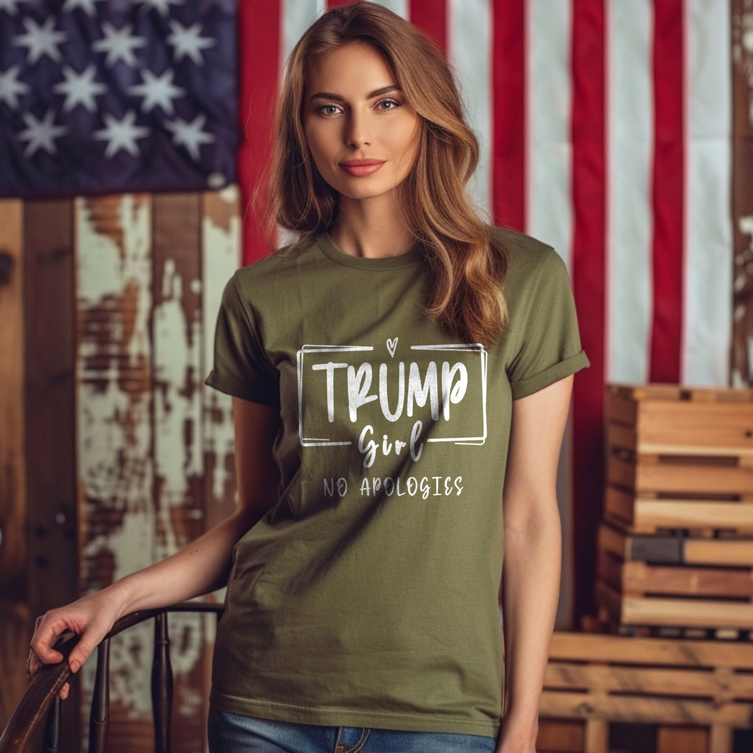 Trump Girl Text Tees