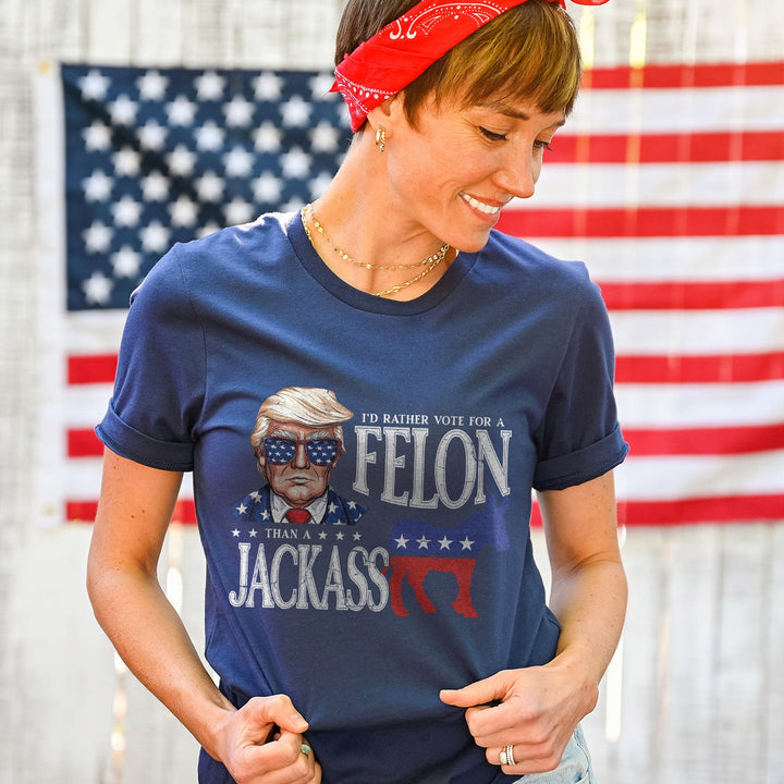 Black Friday | Rather Vote For A Felon Apparel