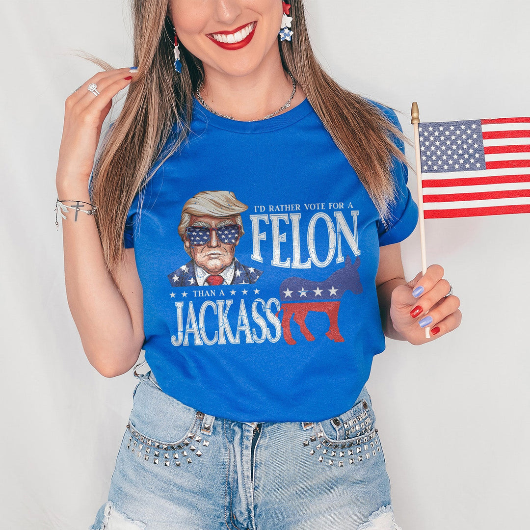 Black Friday | Rather Vote For A Felon Apparel