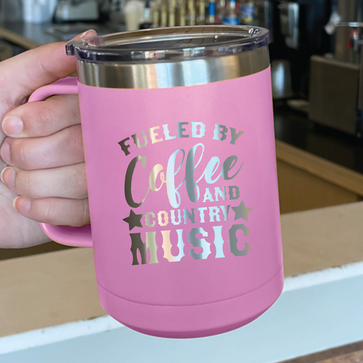 Fueled By Coffee And Coffee Music Coffee Mug