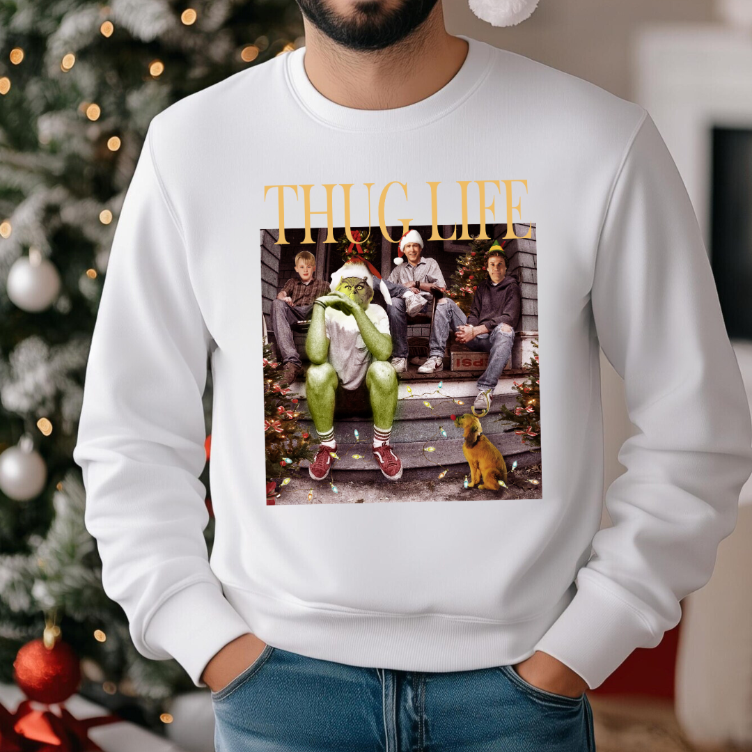 Christmas Thug Life Unisex Tees