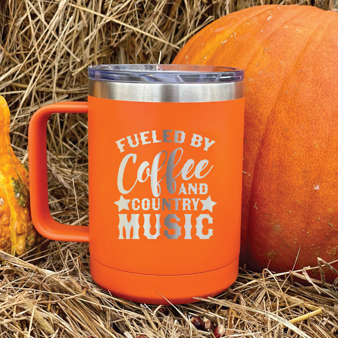 Fueled By Coffee And Coffee Music Coffee Mug