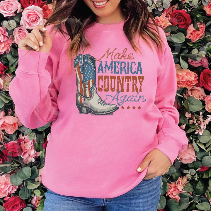 Make America Country Again Sweatshirts