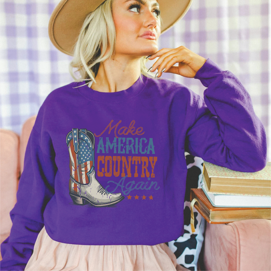 Make America Country Again Sweatshirts