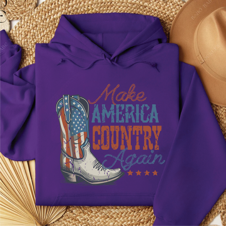 Make America Country Again Sweatshirts