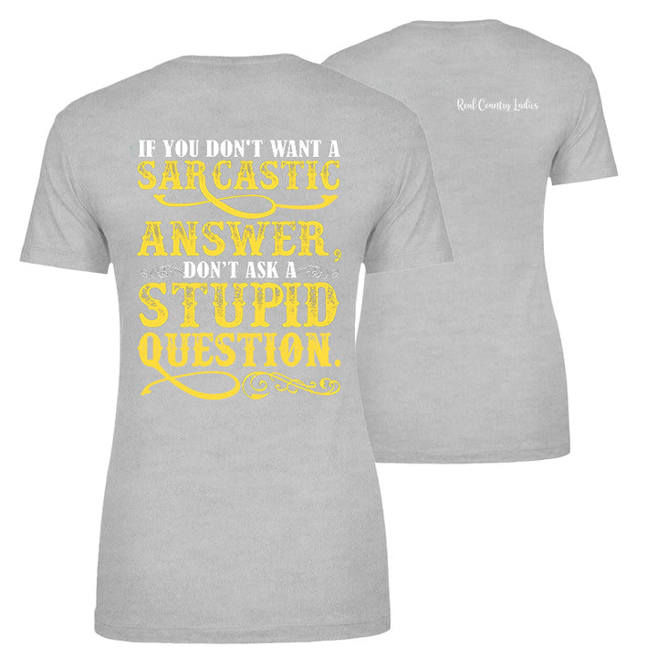 Black Friday | If You Don't Want A Sarcastic Answer Apparel